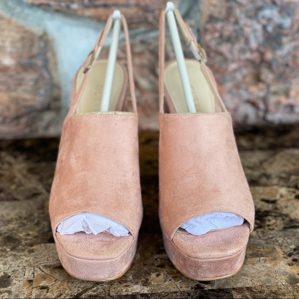 NEW GUESS Caleesy Platform Dress Sandals - Picture 9 of 12